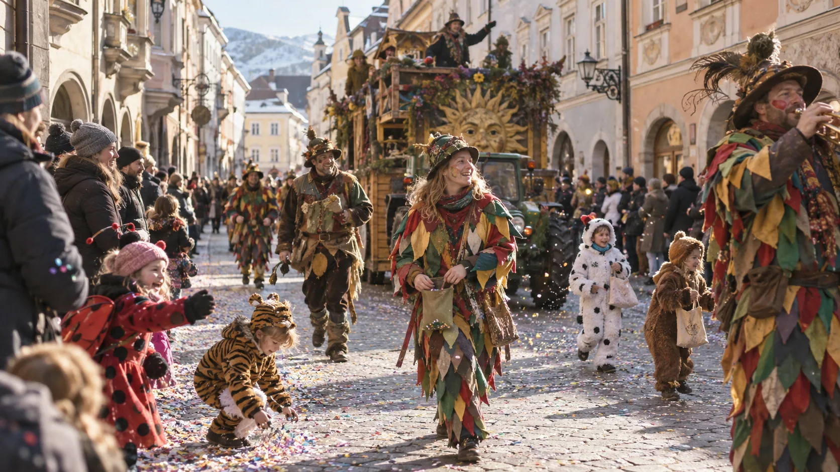 Fasching in Graz: Faschingsumzug, Kinderfasching und die Party danach