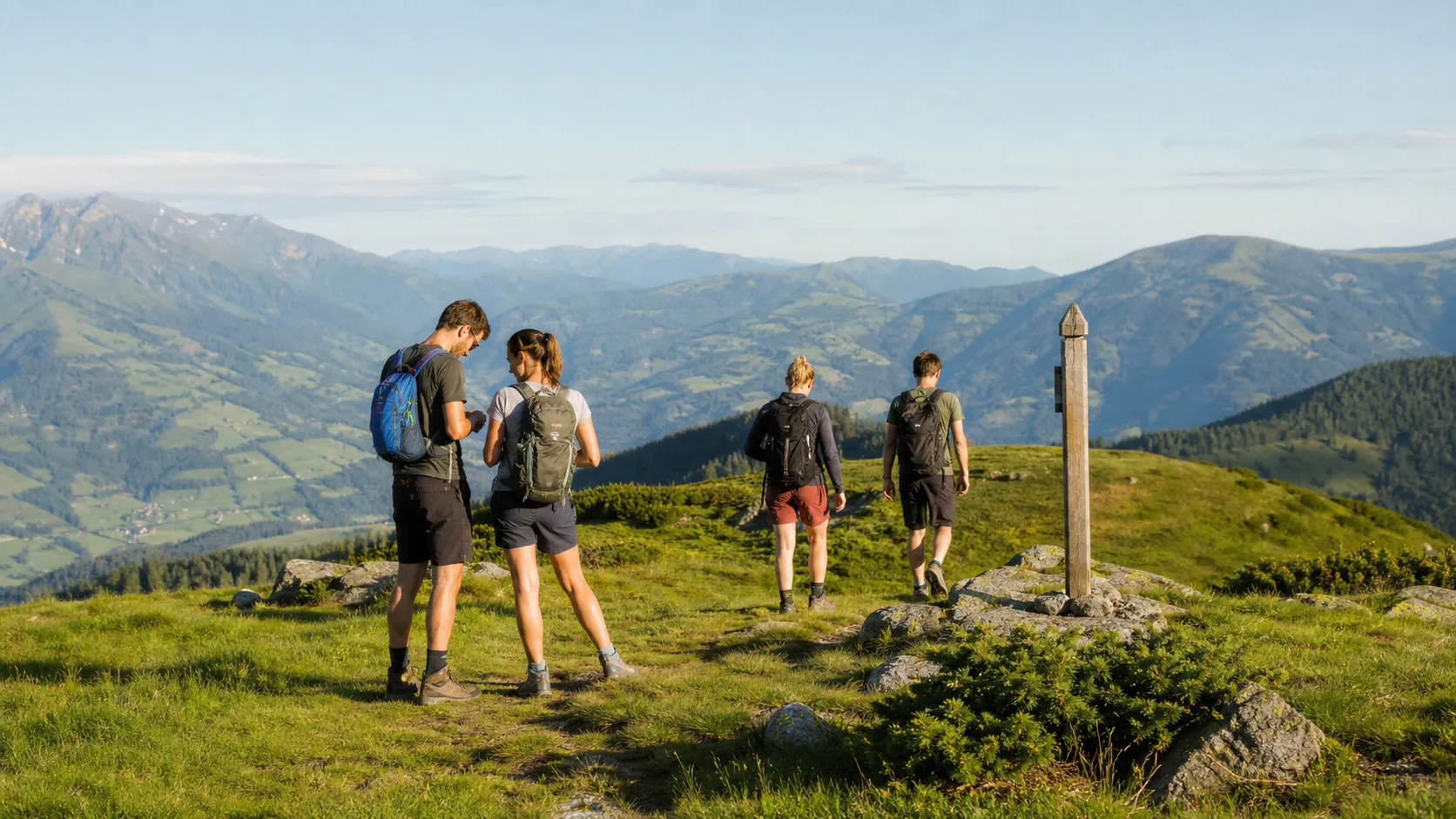 Der Schöckl: Seilbahn, Wanderwege und das Plateau