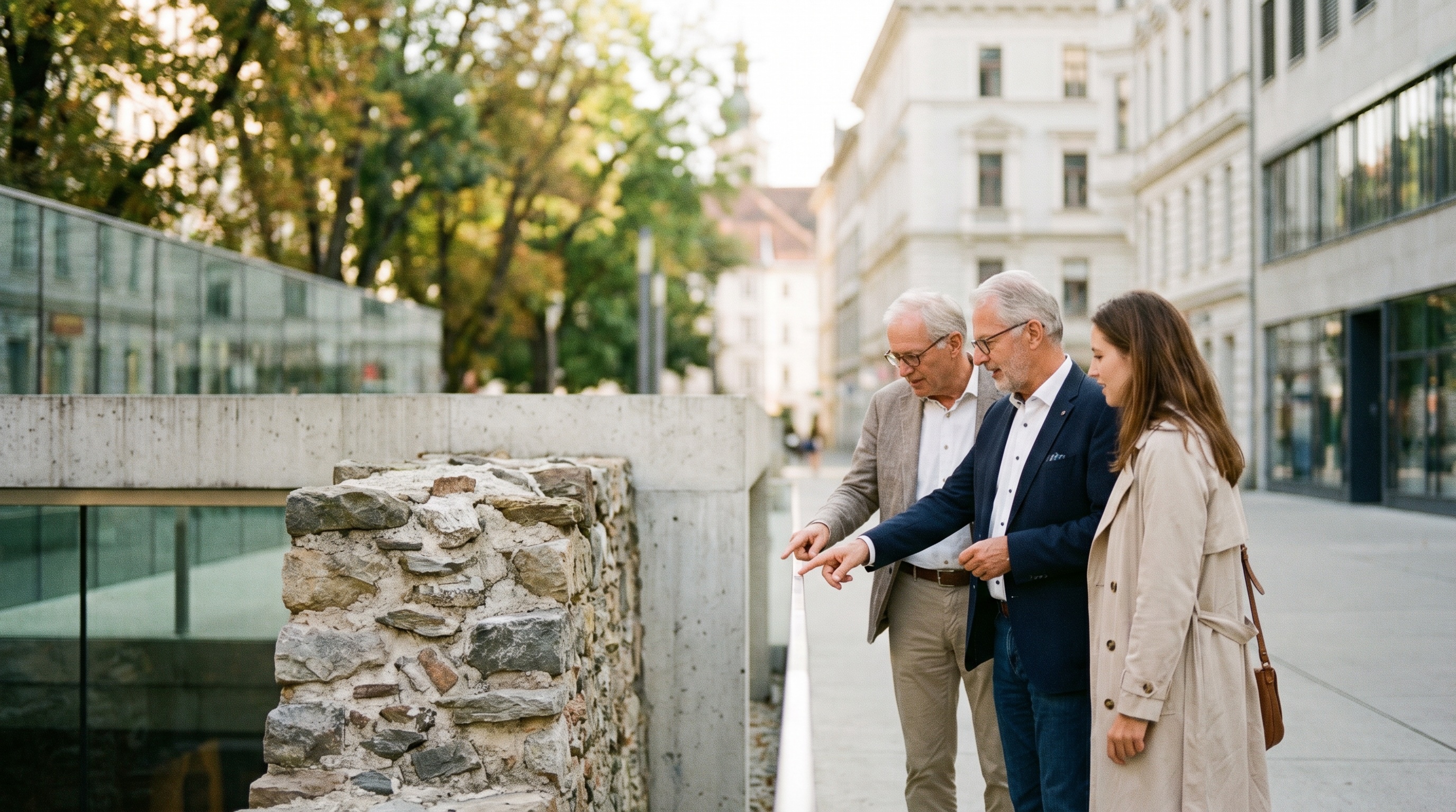 Die verschwundenen Stadtmauern von Graz