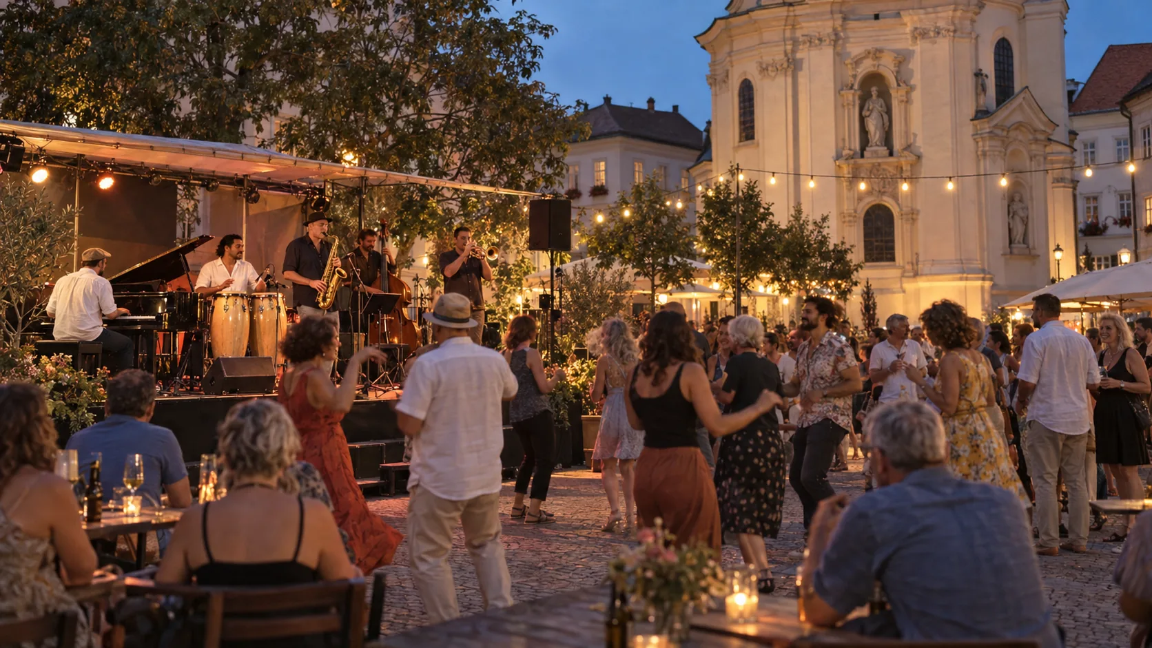 Murszene Graz: Weltmusik am Mariahilferplatz, neun Abende und freier Eintritt