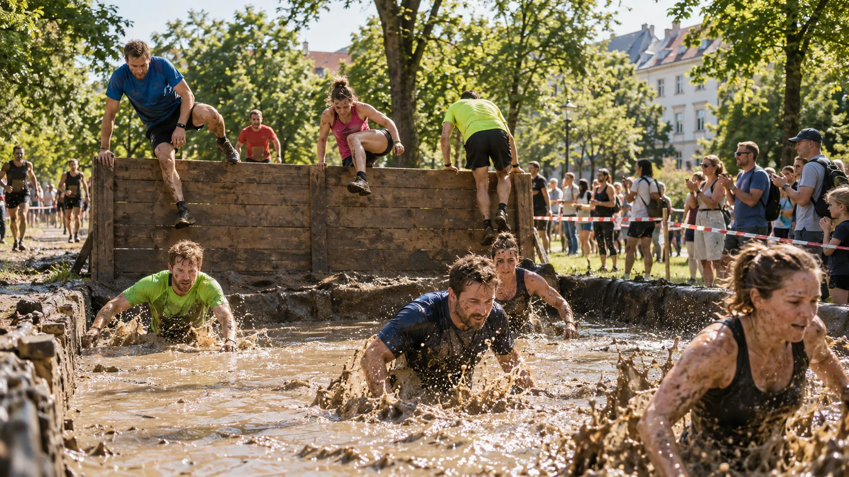 Grazathlon: Hindernislauf durch die Innenstadt, Startgeld und Startblöcke