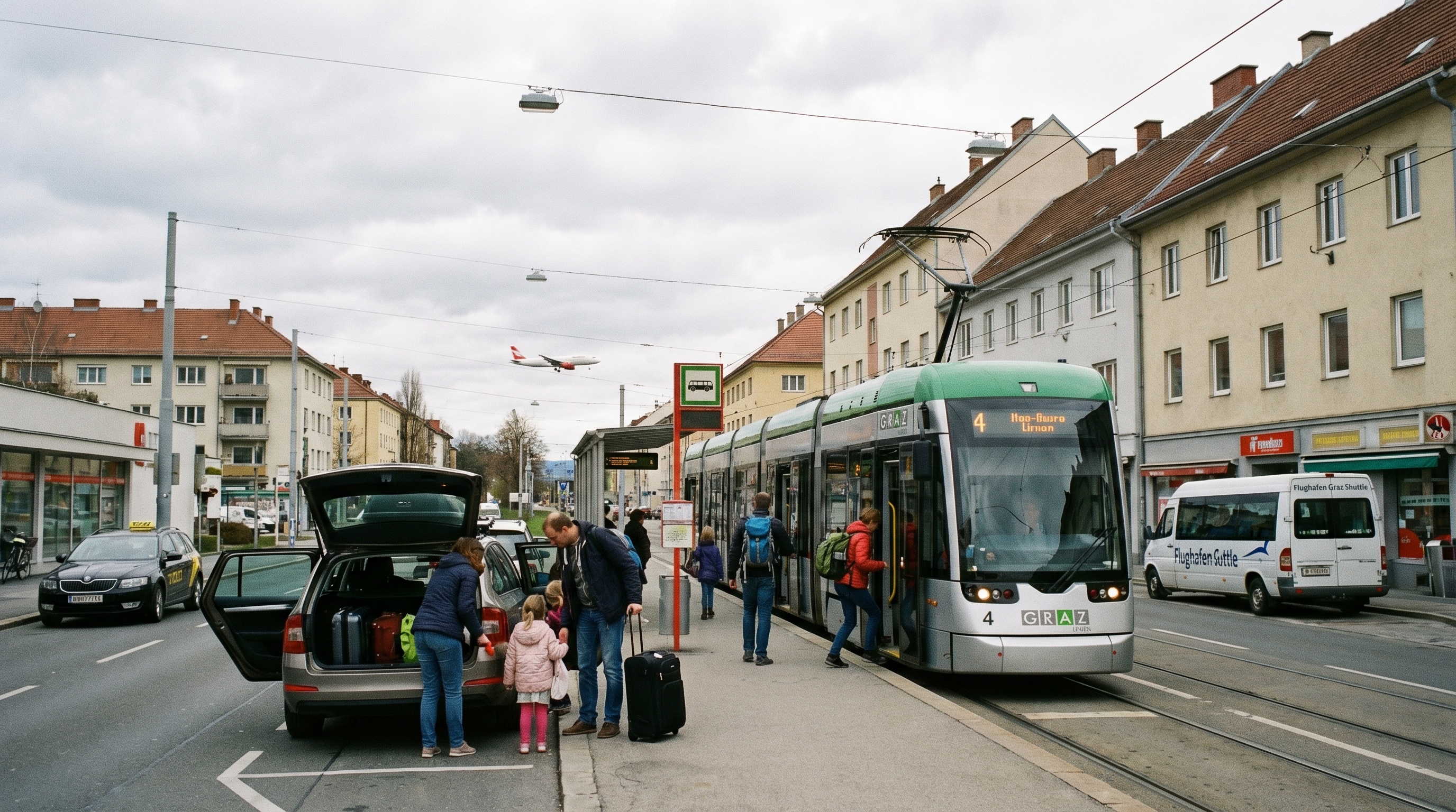 Anreise nach Graz: Bahn, Auto, Flug, Bus, Rad