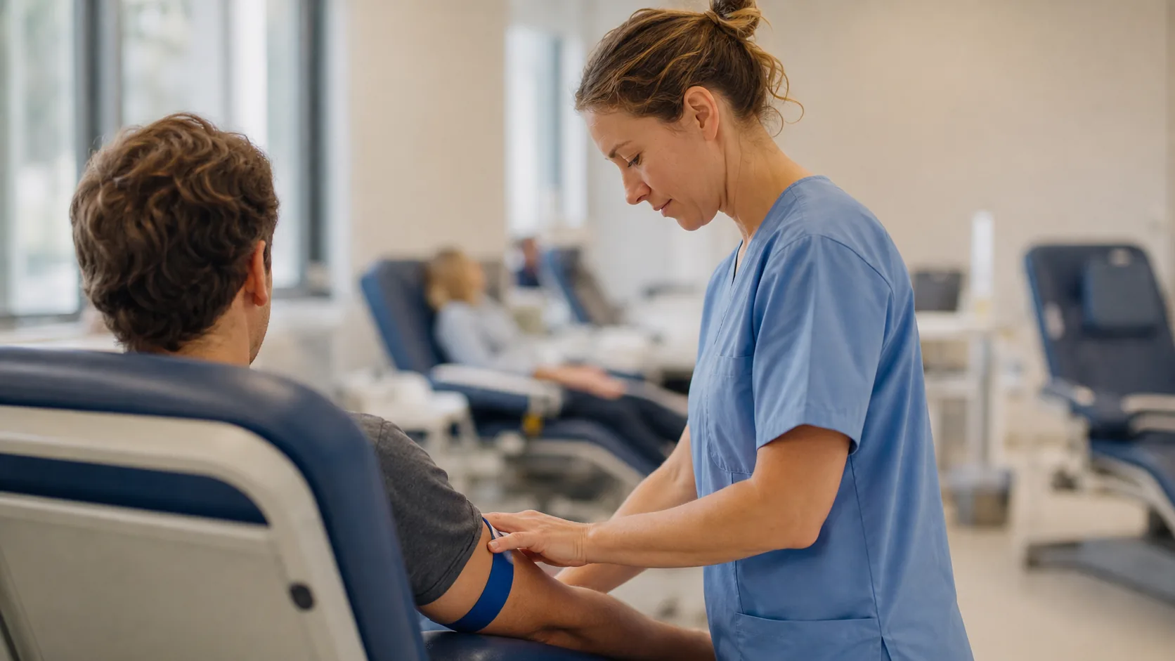 Plasma und Blut spenden in Graz