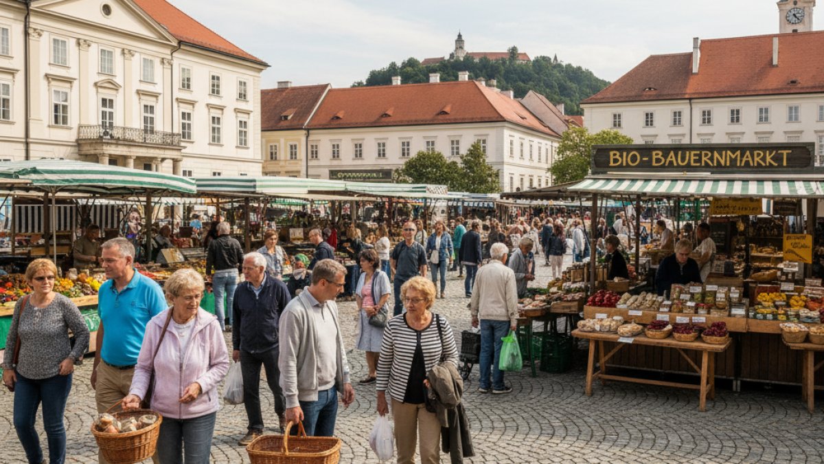 Grazer Märkte: Vom Kaiser-Josef-Platz bis zum Bio-Bauernmarkt