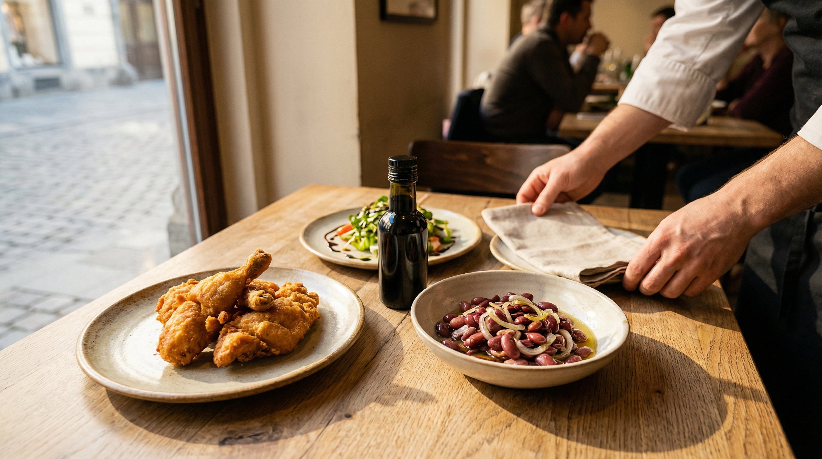 Steirische Küche: Kürbiskernöl, Backhendl und Käferbohnen