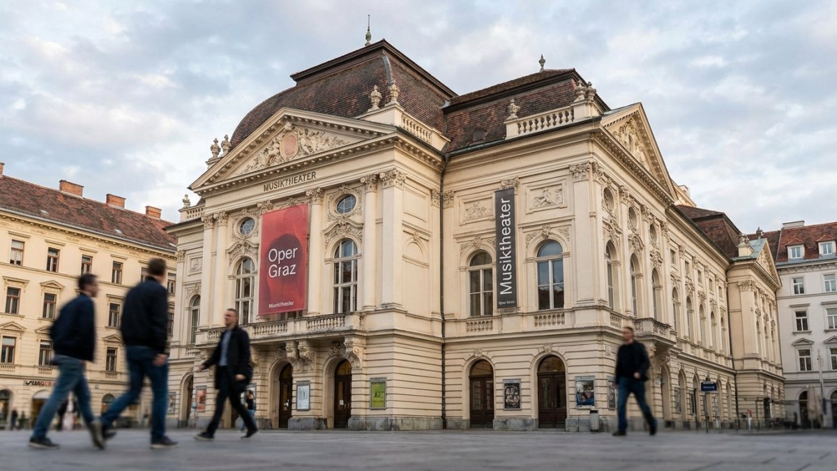 Oper Graz: Neobarocker Prachtbau und lebendiges Musiktheater
