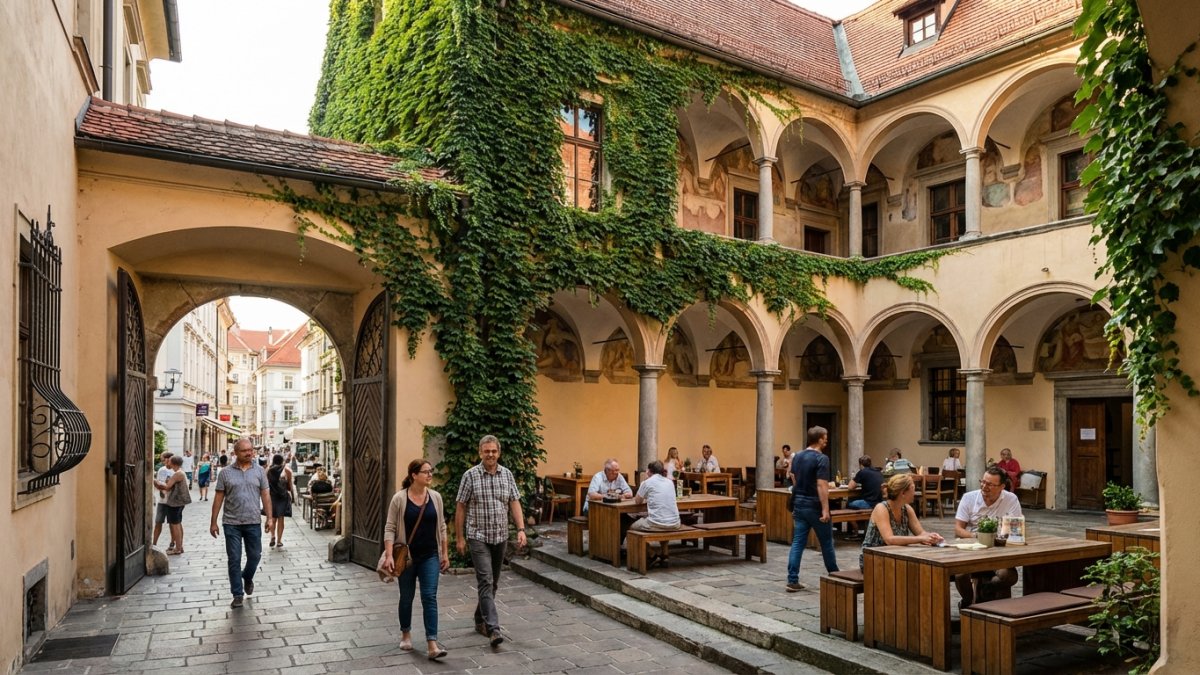 Grazer Innenhöfe: Renaissance-Juwelen hinter historischen Fassaden